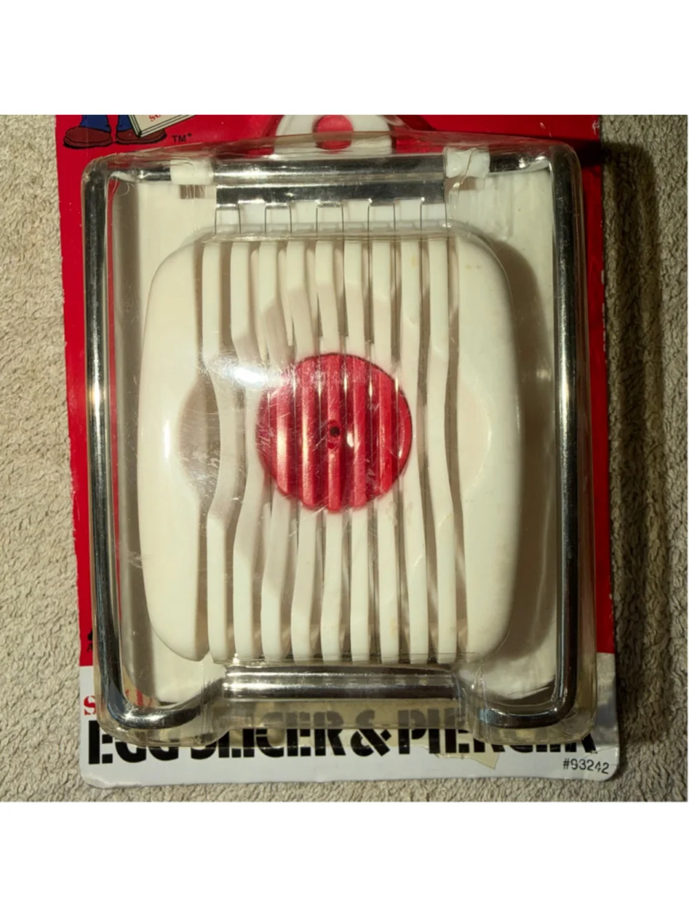 Vintage NOS Acme International Egg Slicer & Piercer Plastic/Metal